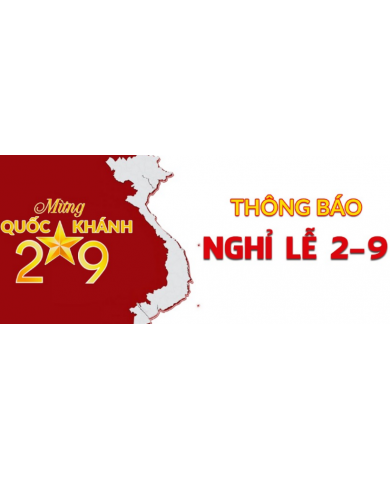 Thông báo nghỉ lễ Quốc Khánh