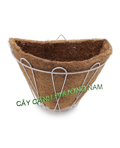 Chậu sắt ốp tường 