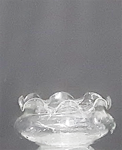 Chậu thủy tinh dĩa miệng bèo DB02