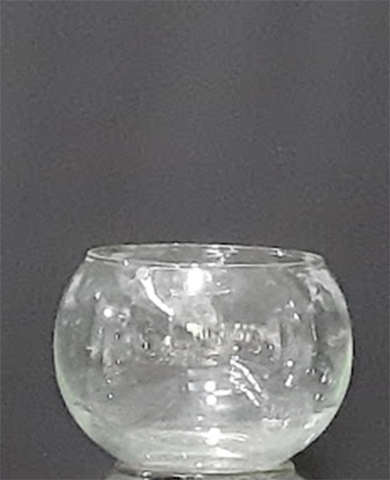 Chậu thủy tinh miệng tròn HT03