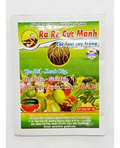 Phân bón lá ra rễ cực mạnh